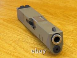 Rock Slide USA 9mm Upper, LPK, & Stainless Barrel For Glock 26 GEN3-4 RS1SC9 FDE