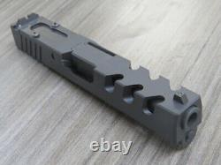 Rock Slide USA Complete Upper for Glock 17 GEN3 9mm With Barrel & LPK. Black RMR