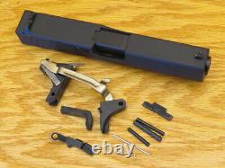 Rock Slide USA Complete Upper for Glock 19 9mm With Barrel & LPK. Black