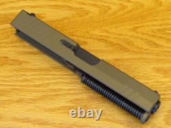 Rock Slide USA Complete Upper for Glock 19 9mm With Barrel & LPK. Burnt Bronze