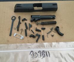 Ruger EC9s 9mm Parts Lot Upper Slide, barrel And Parts rebuild / repair 86432