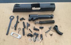 Ruger EC9s 9mm Parts Lot Upper Slide, barrel And Parts rebuild / repair 86432