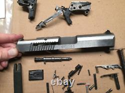 Ruger SR40 Parts Lot Upper Slide, barrel And Parts rebuild / repair