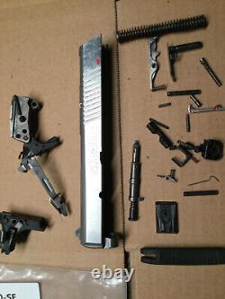 Ruger SR40 Parts Lot Upper Slide, barrel And Parts rebuild / repair