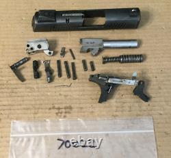 Ruger SR40c Parts Lot Upper Slide, barrel And Parts rebuild / repair