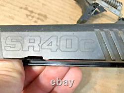 Ruger SR40c Parts Lot Upper Slide, barrel And Parts rebuild / repair