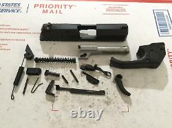 Sccy cpx 2 Parts Lot Upper Slide, barrel And Parts rebuild / repair (laser)