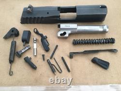 Sccy cpx1 Parts Lot Upper Slide, barrel And Parts rebuild / repair (86422)