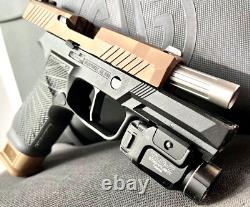 Sig P320 Complete Slide + Agency Arms Barrel Night Sights OEM Compact 3.9 Upper