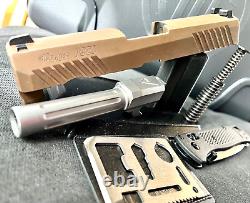 Sig P320 Complete Slide + Agency Arms Barrel Night Sights OEM Compact 3.9 Upper