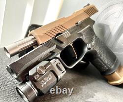 Sig P320 Complete Slide + Agency Arms Barrel Night Sights OEM Compact 3.9 Upper