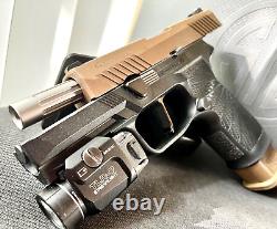 Sig P320 Complete Slide + Agency Arms Barrel Night Sights OEM Compact 3.9 Upper