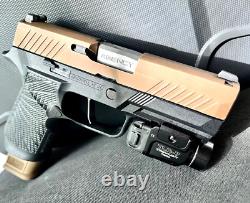 Sig P320 Complete Slide + Agency Arms Barrel Night Sights OEM Compact 3.9 Upper