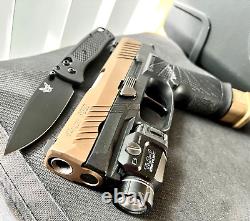 Sig P320 Complete Slide + Agency Arms Barrel Night Sights OEM Compact 3.9 Upper