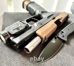 Sig P320 Complete Slide + Agency Arms Barrel Night Sights OEM Compact 3.9 Upper