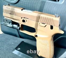 Sig P320 Complete Slide + Agency Arms Barrel Night Sights OEM Compact 3.9 Upper