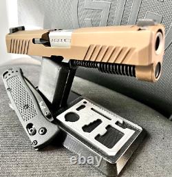 Sig P320 Complete Slide + Agency Arms Barrel Night Sights OEM Compact 3.9 Upper