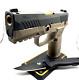 Sig P320 Complete Slide Compact OEM Upper 3.9 Gold Barrel M18 + FREE KNIFE