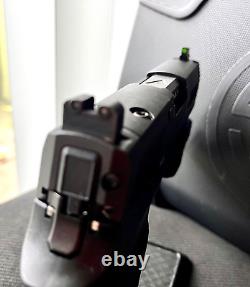 Sig P320 Complete Slide with Agency Arms 3.9 Barrel Optics Cut Supp. Night Sights