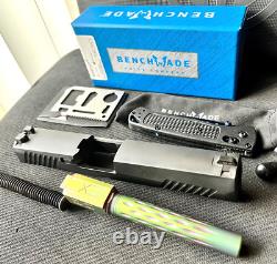 Sig P320 Complete Slide with Fluted Barrel Night Sights Full Size 4.7 +FREE KNIFE