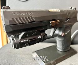 Sig P320 Full Size Slide with Fluted Barrel + Night Sights 4.7 Complete M17 Upper