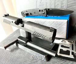Sig P320 Full Size Slide with Grey Ghost Parts Complete 4.7 Upper M17 +FREE KNIFE
