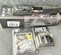 Sig P320 Grey Ghost Slide with Compensator 3.9 Upper RMR Optics Cut + FREE KNIFE