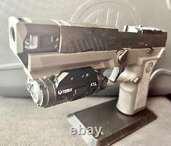 Sig P320 Grey Ghost Slide with Compensator 3.9 Upper RMR Optics Cut + FREE KNIFE