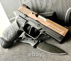 Sig P320 M18 Slide with Agency Arms Barrel Complete Compact 3.9 Upper +FREE KNIFE