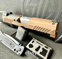 Sig P320 M18 Slide with Agency Arms Barrel Complete Compact 3.9 Upper +FREE KNIFE