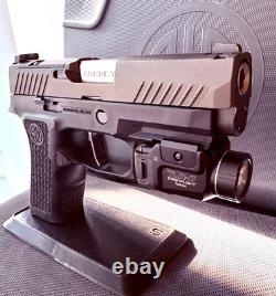Sig P320 Slide + Agency Arms Barrel Night Sights Complete 3.9 Upper +FREE KNIFE