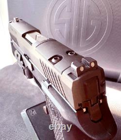 Sig P320 Slide + Agency Arms Barrel Night Sights Complete 3.9 Upper +FREE KNIFE