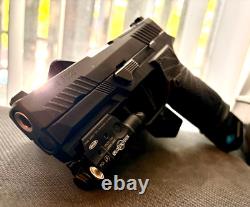 Sig P320 Slide + Agency Arms Barrel Night Sights Complete 3.9 Upper +FREE KNIFE