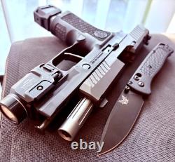 Sig P320 Slide + Agency Arms Barrel Night Sights Complete 3.9 Upper +FREE KNIFE