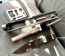 Sig P320 Slide + Agency Arms Barrel Night Sights Complete 3.9 Upper +FREE KNIFE