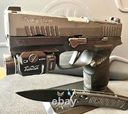 Sig P320 Slide Agency Arms Fluted Barrel X-Carry Compact 3.9 Upper + FREE KNIFE