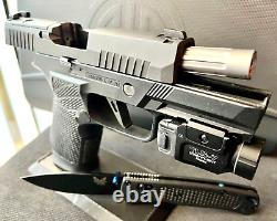 Sig P320 Slide Agency Arms Fluted Barrel X-Carry Compact 3.9 Upper + FREE KNIFE