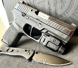 Sig P320 Slide with Agency Arms Fluted Barrel Compact 3.9 Upper M18 +FREE KNIFE