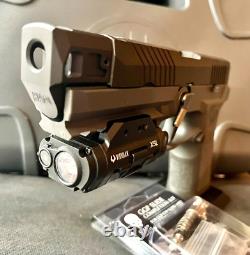 Sig P320 Slide with Compensator + Grey Ghost Parts Compact 3.9 Upper + FREE KNIFE