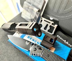 Sig P320 Slide with Compensator + Grey Ghost Parts Compact 3.9 Upper + FREE KNIFE