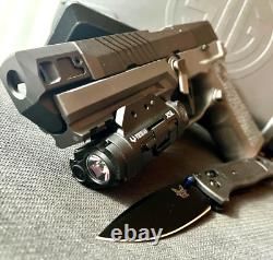 Sig P320 Slide with Compensator + Grey Ghost Parts Compact 3.9 Upper + FREE KNIFE