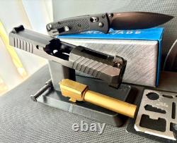 Sig P320 Slide with DXW2 Big Dot Sight Complete 3.9 Compact Upper M18 +FREE KNIFE