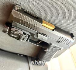 Sig P320 Slide with DXW2 Big Dot Sight Complete 3.9 Compact Upper M18 +FREE KNIFE