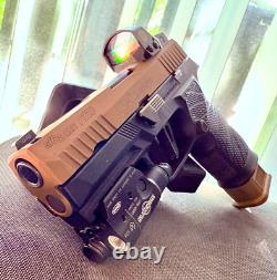 Sig P320 X-Carry Slide with Romeo1 Red Dot Sight Complete Compact 3.9 Upper M18