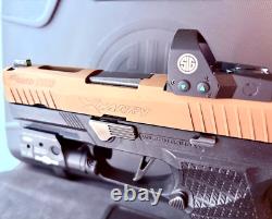 Sig P320 X-Carry Slide with Romeo1 Red Dot Sight Complete Compact 3.9 Upper M18