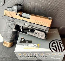 Sig P320 X-Carry Slide with Romeo1 Red Dot Sight Complete Compact 3.9 Upper M18