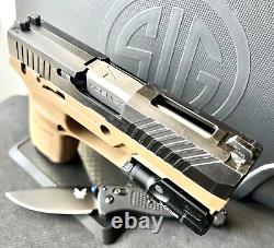 Sig Sauer P320 Slide + Agency Arms Barrel Complete Compact 3.9 Upper FREE KNIFE