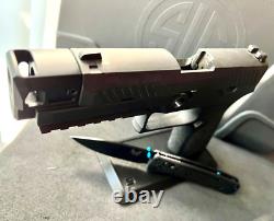 Sig Sauer P320 Slide with Herrington Compensator Compact 3.9 Upper + FREE KNIFE