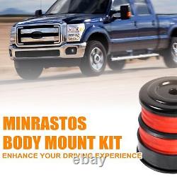 Silicone Body Mount Bushing Kit Fit 2008-2016 Ford F250 F350 Super Duty Crew Cab