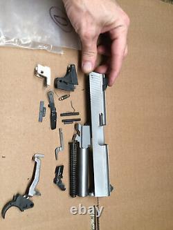 Smith & Wesson S&W SW40VE Parts Lot Upper Slide And Parts rebuild / repair! #